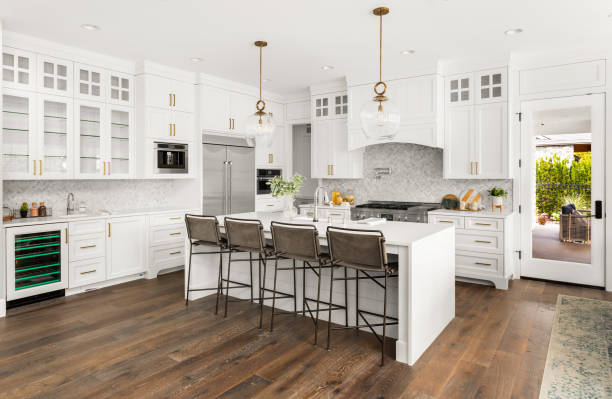 LVP kitchen floor Milford